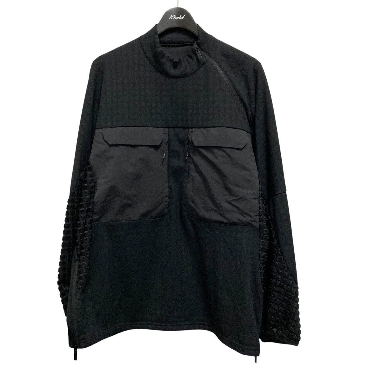 【中古】 WHITE MOUNTAINEERING サーモフライプルオーバー BK2373503 ブラック サイズ：4 【価格見直し】