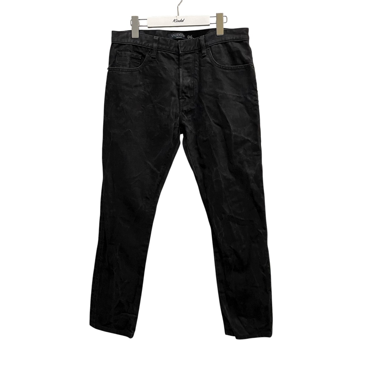 【中古】 VALENTINO デニムパンツ NV3DEC7J3T5 ブラック サイズ：29 【価格見直し】