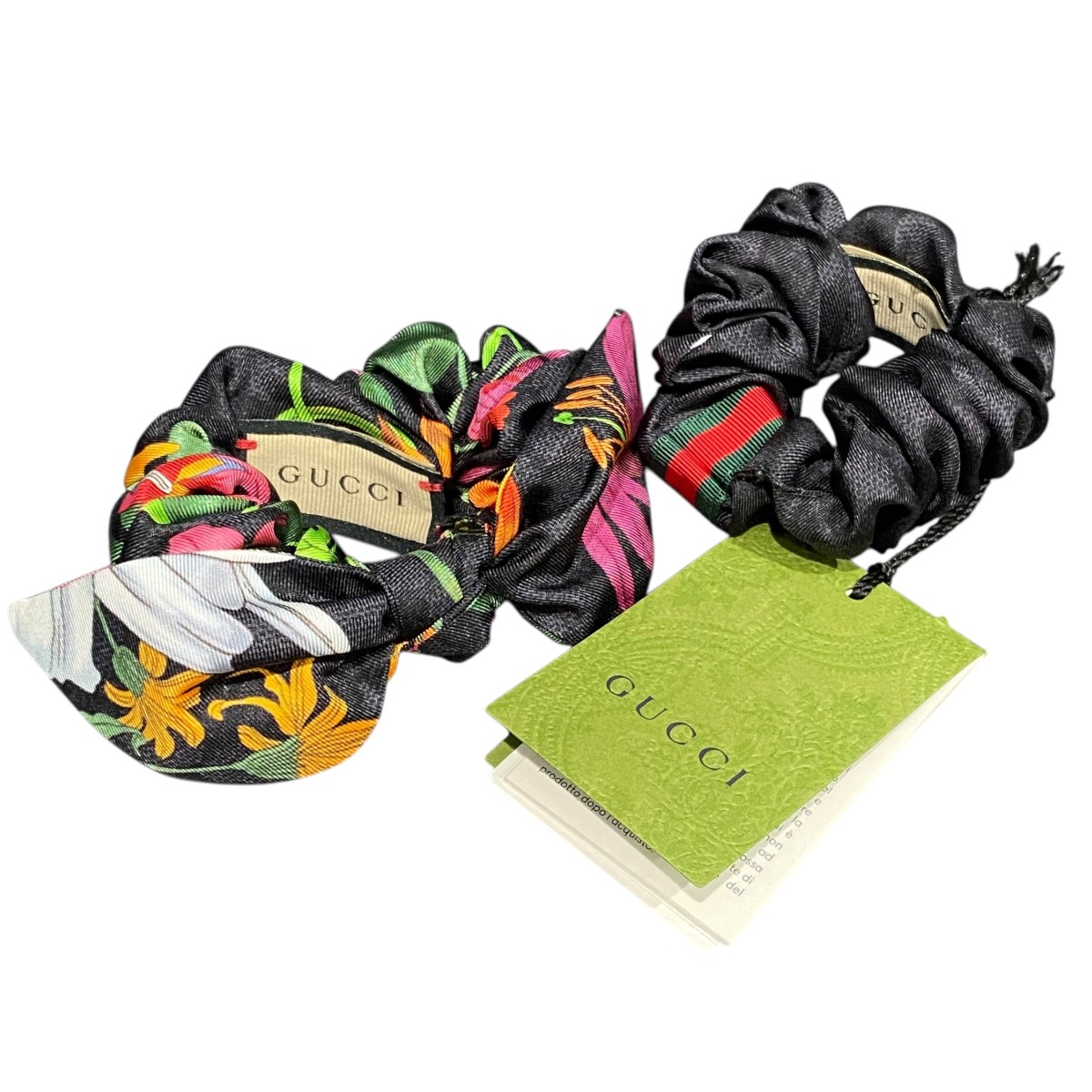 楽天市場】【中古】GUCCI シュシュセット ヘアアクセサリー リボン