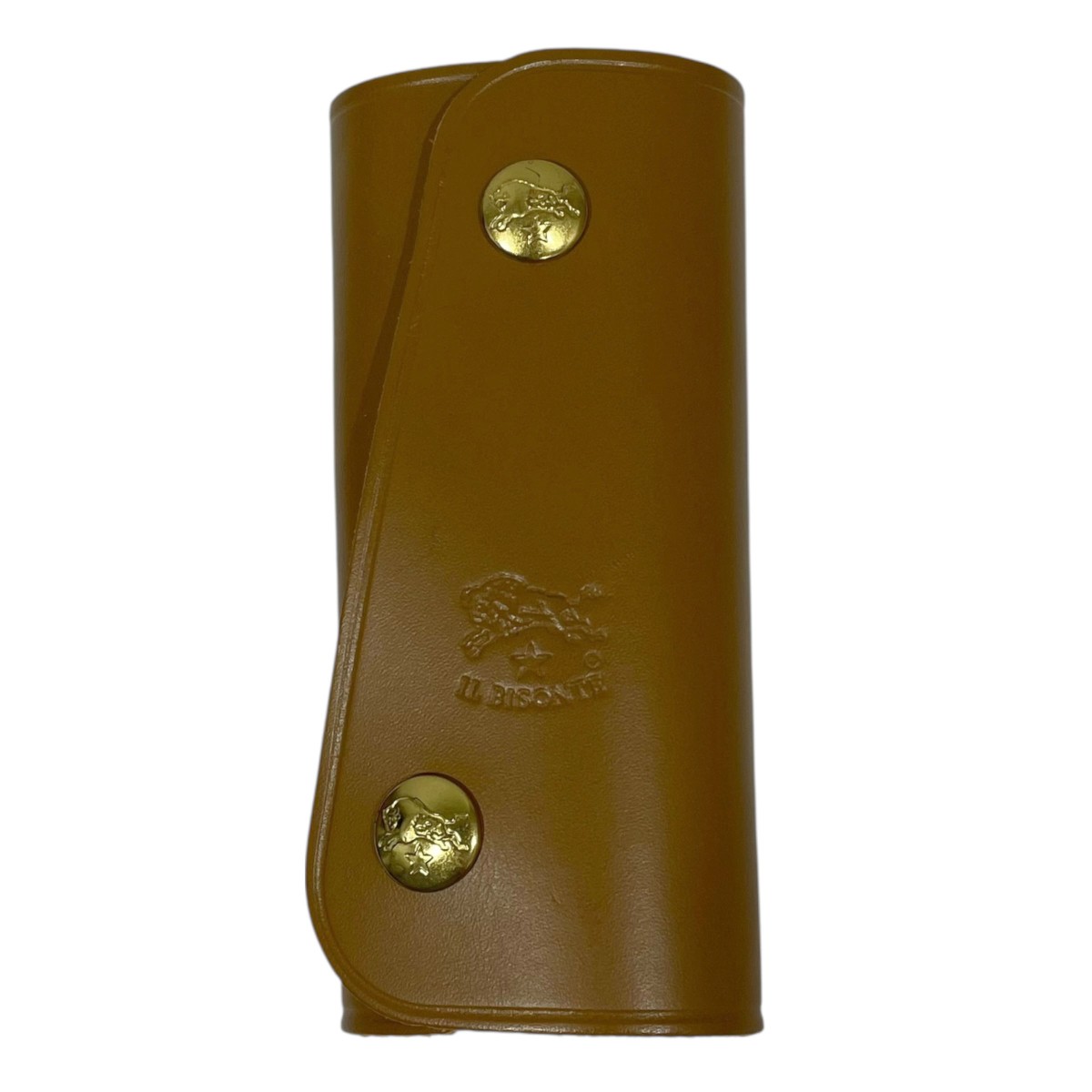 【中古】 IL BISONTE キーケース ライトブラウン 【171025】(イルビゾンテ)