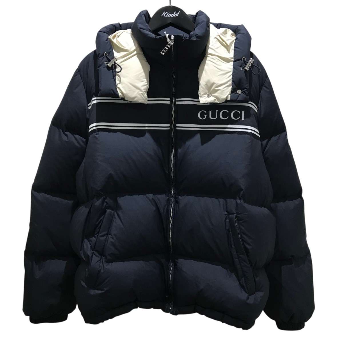 楽天市場】【中古】GUCCI ダウンジャケット 6677405 レッド×ネイビー