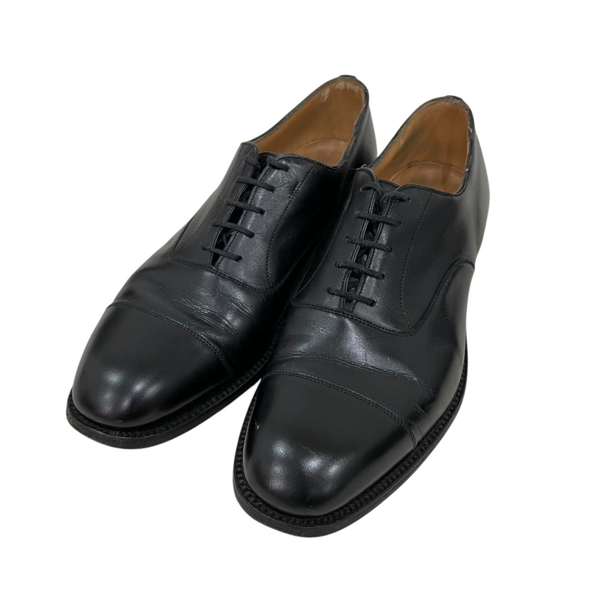 楽天市場】【中古】JMウエストン ヨット 革靴 7D 26cm 690 旧ロゴ 黒