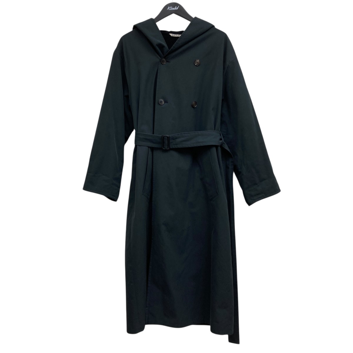 楽天市場】AURALEE ダブルフェイス チェック ダブルブレスト コート 0