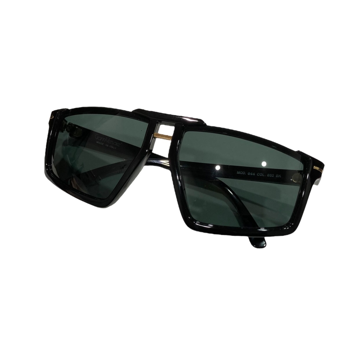 楽天市場】GIANNI VERSACE MOD.418/C OVAL SUNGLASSES BLACK ジャンニ