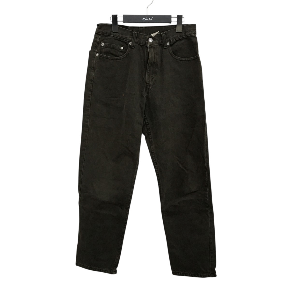 【中古】 LEVI’S　 550 USA製 デニムパンツ カーキ サイズ：30 【211025】（リーバイス）