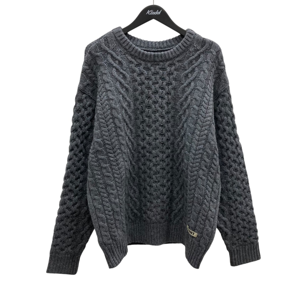 楽天市場】NKNIT / ンニット | 2024AW | bubble cable hand KNIT