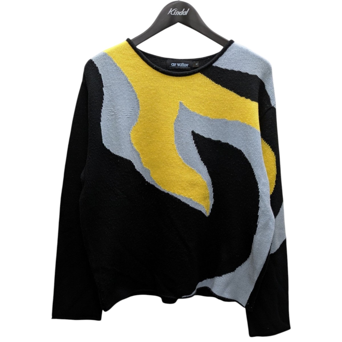 【中古】 av vattev　 O KEEFFE SWEATER ETERNA デザインニット ブラック サイズ：S 【040426】（エーブイヴァッテフ） 21,120円