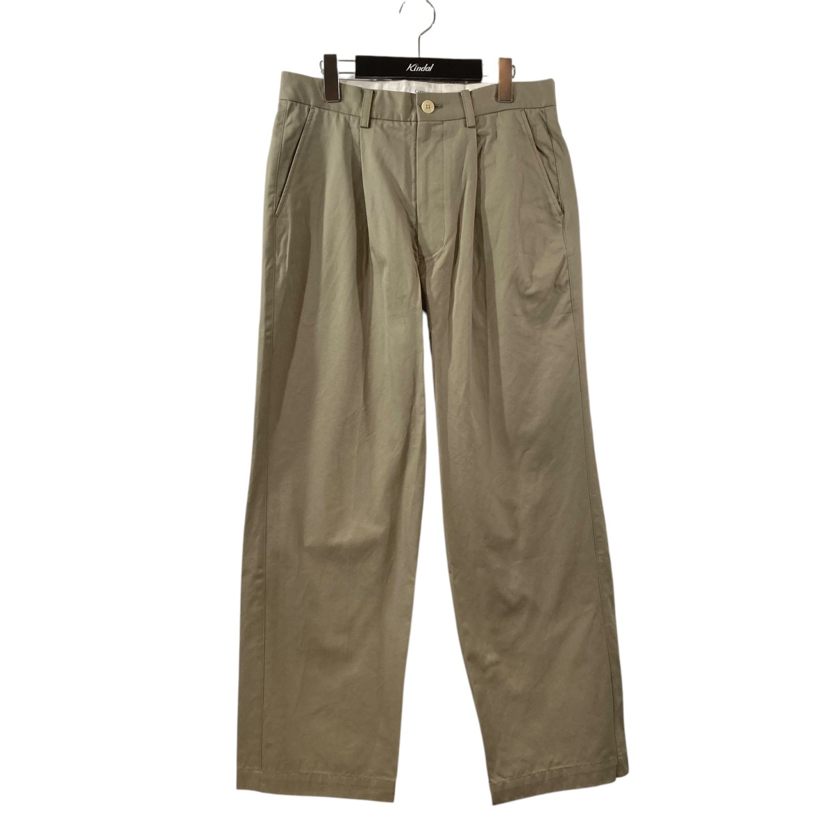 Cornier ウールカシミヤ ワイドスラックス Cornier ウールカシミヤ