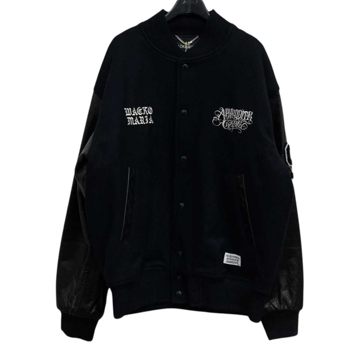 楽天市場】【中古】 WACKO MARIA (ワコマリア) VIRSITY JACKET バー