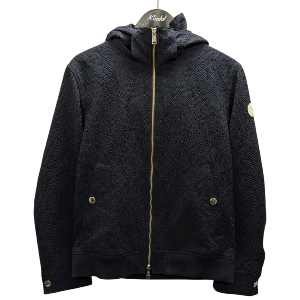 【中古】 BLACK LABEL CRESTBRIDGE　 ジップパーカー ネイビー サイズ：M 【310126】（ブラックレーベルクレストブリッジ）