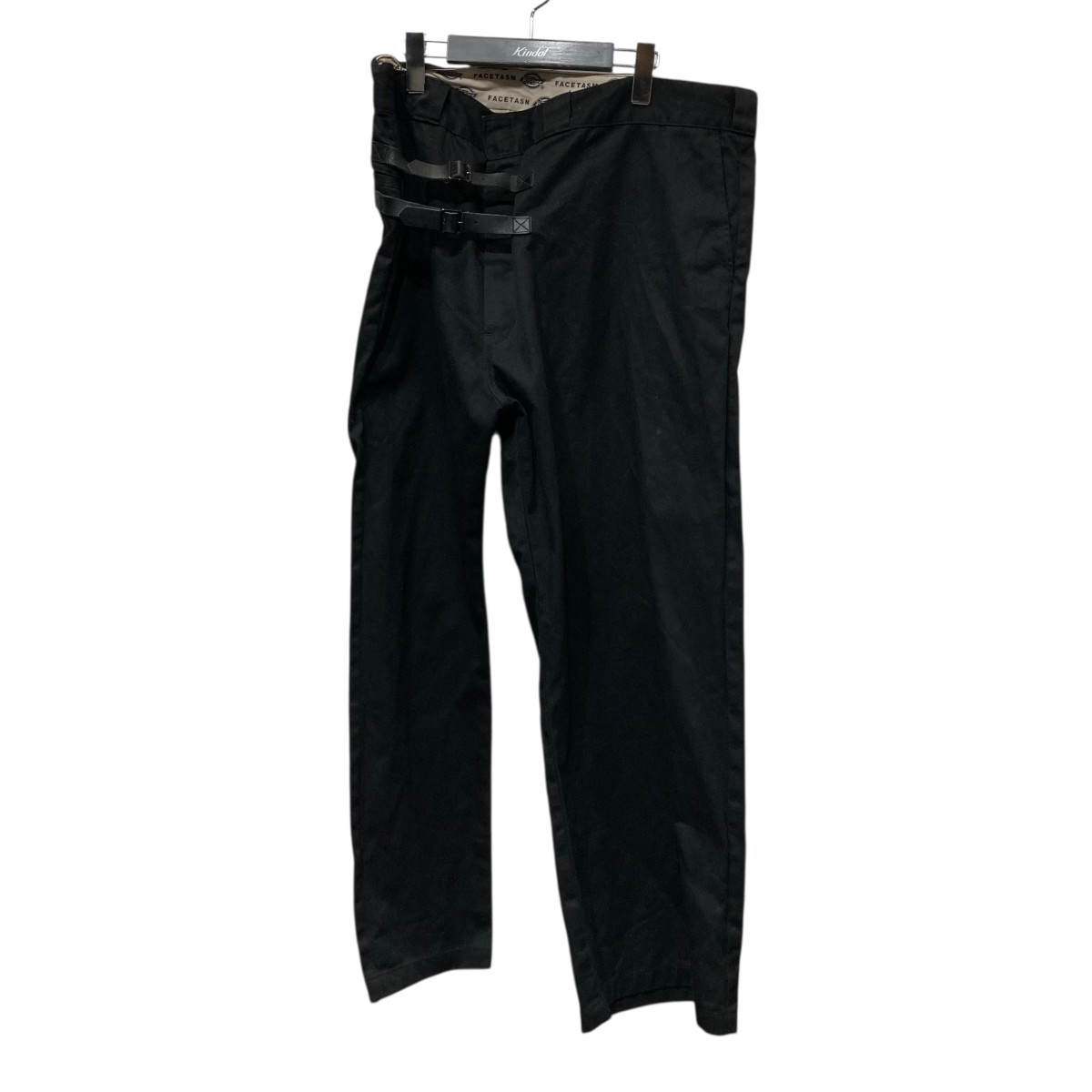 【中古】 FACETASM×Dickies WIDE and SLIM PANTS ワイドアンドスリムパンツ MIMI-PT-U04 ブラック サイズ：5 【価格見直し】