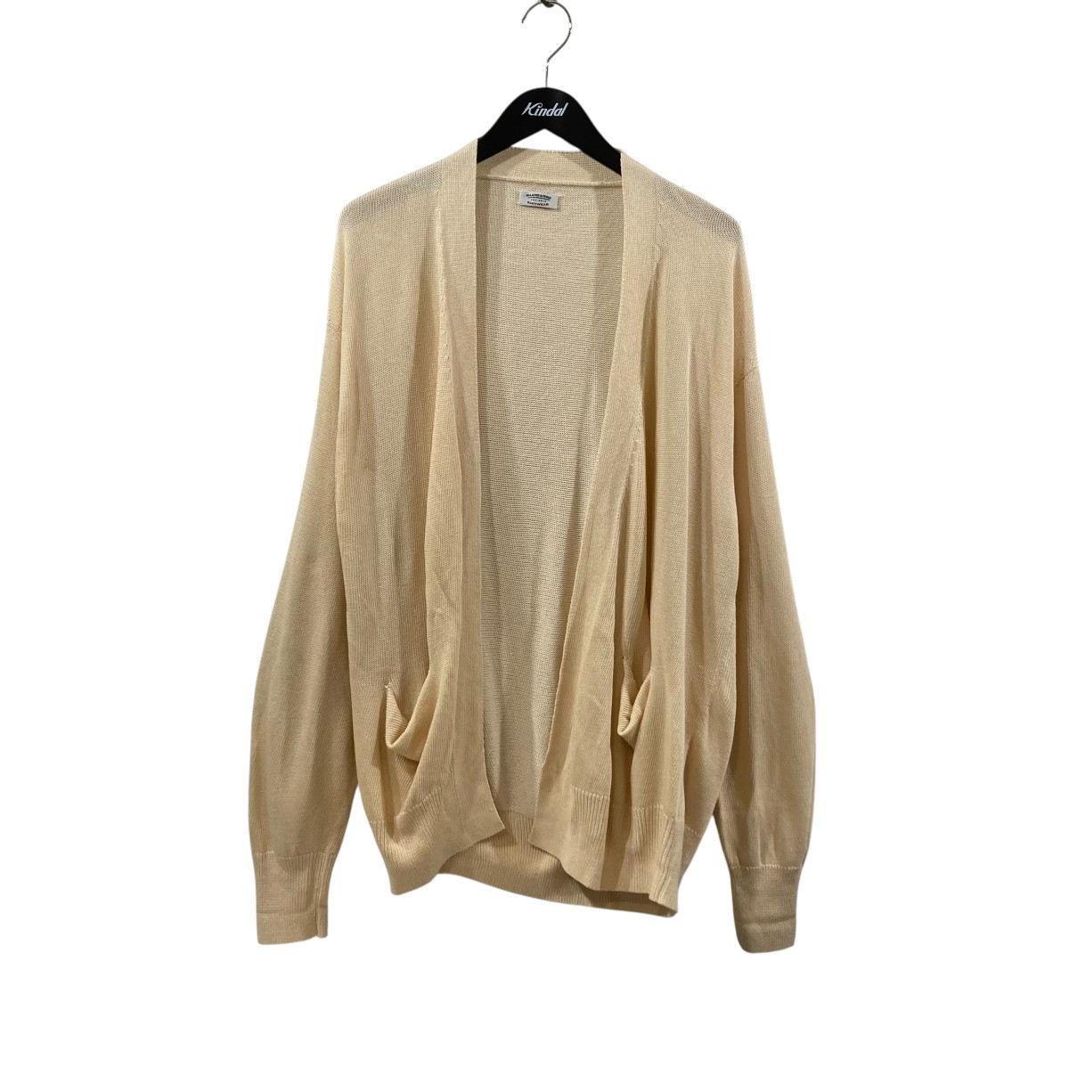 美品 3『wagamama 別注 maatee&sons』カシミヤ カーディガン 楽天市場】【中古】MAATEE＆SONS 23AW WAGAMAMA別注 ざぶとん