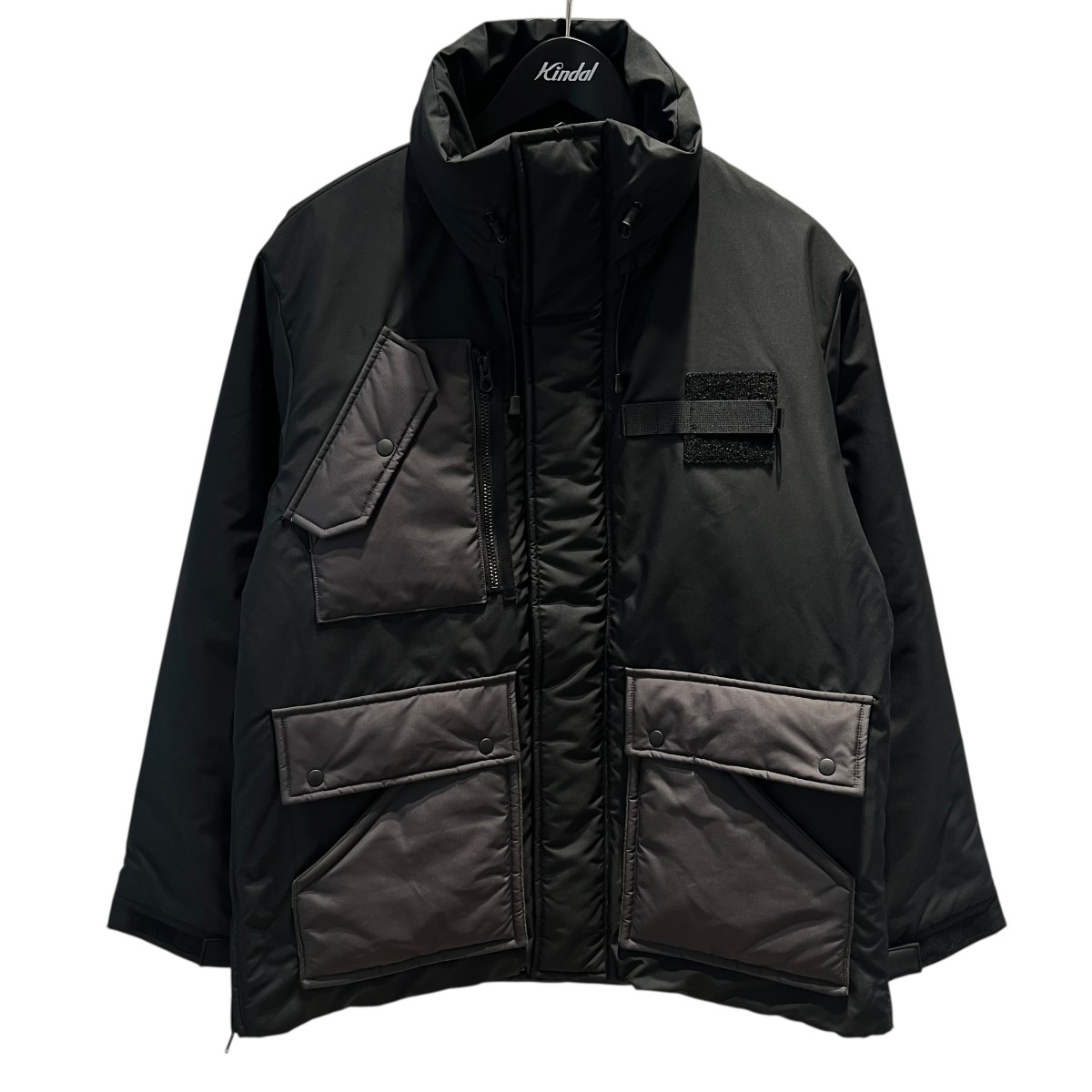 【中古】 master-piece　 中綿ジャケット 806007MS-2 PKS． PRLT JACKET ブラック サイズ：2/M 【231025】（マスターピース）
