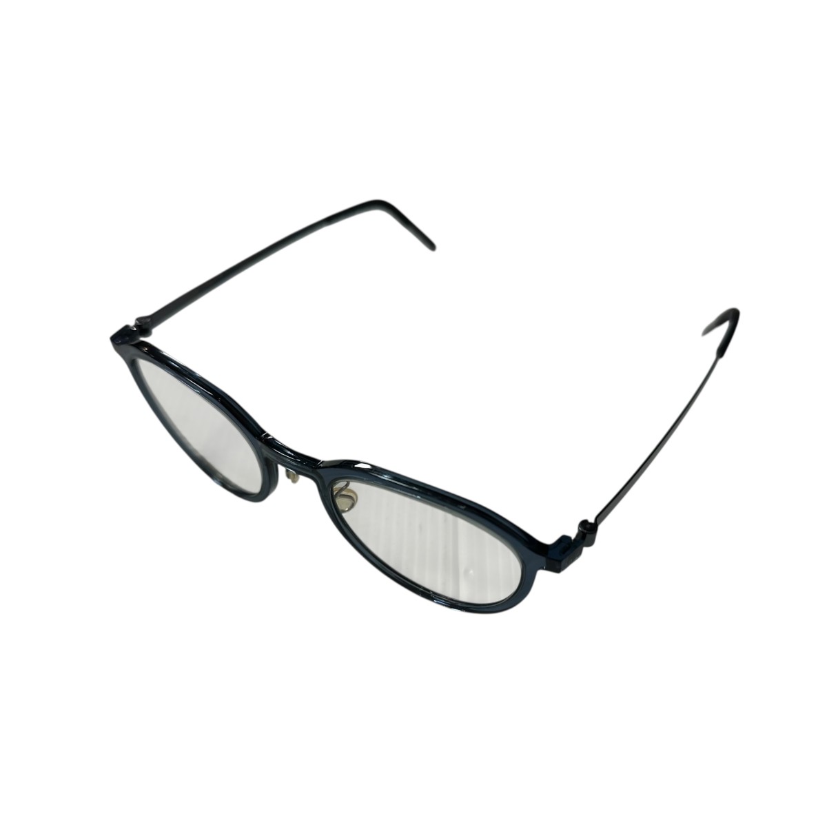 【中古】 LINDBERG サングラス 044 109AG 1046 フレーム：ブルー サイズ：48□20 【価格見直し】