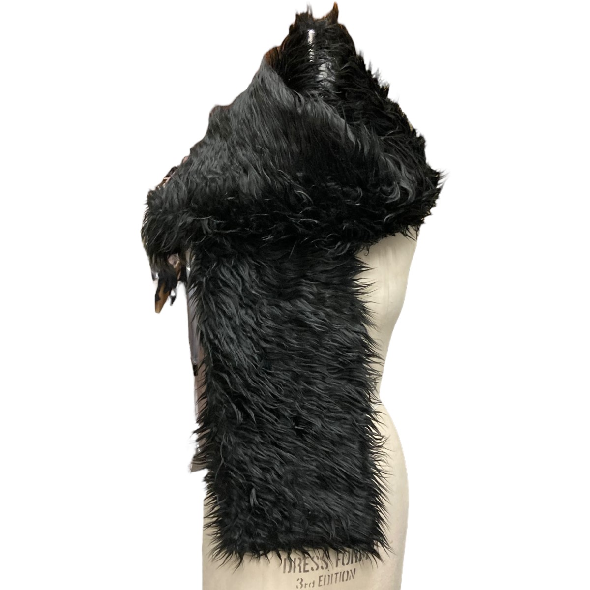 OUR LEGACY BLACK FAKE FUR マフラー OUR LEGACY BLACK FAKE FUR マフラー OUR LEGACY BLACK FAKE FUR