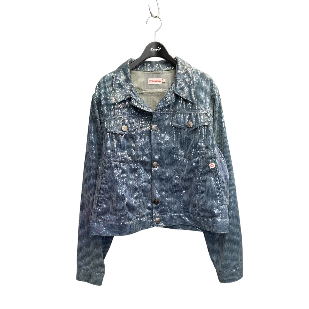 【中古】 CHARLES JEFFREY LOVERBOY ジャケット ブルー サイズ：M 【価格見直し】