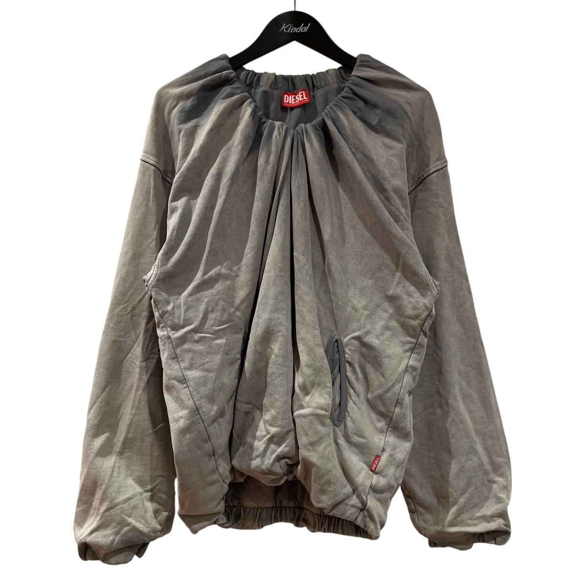 【中古】 DIESEL スウェット A17683 グレー サイズ：XS 【価格見直し】