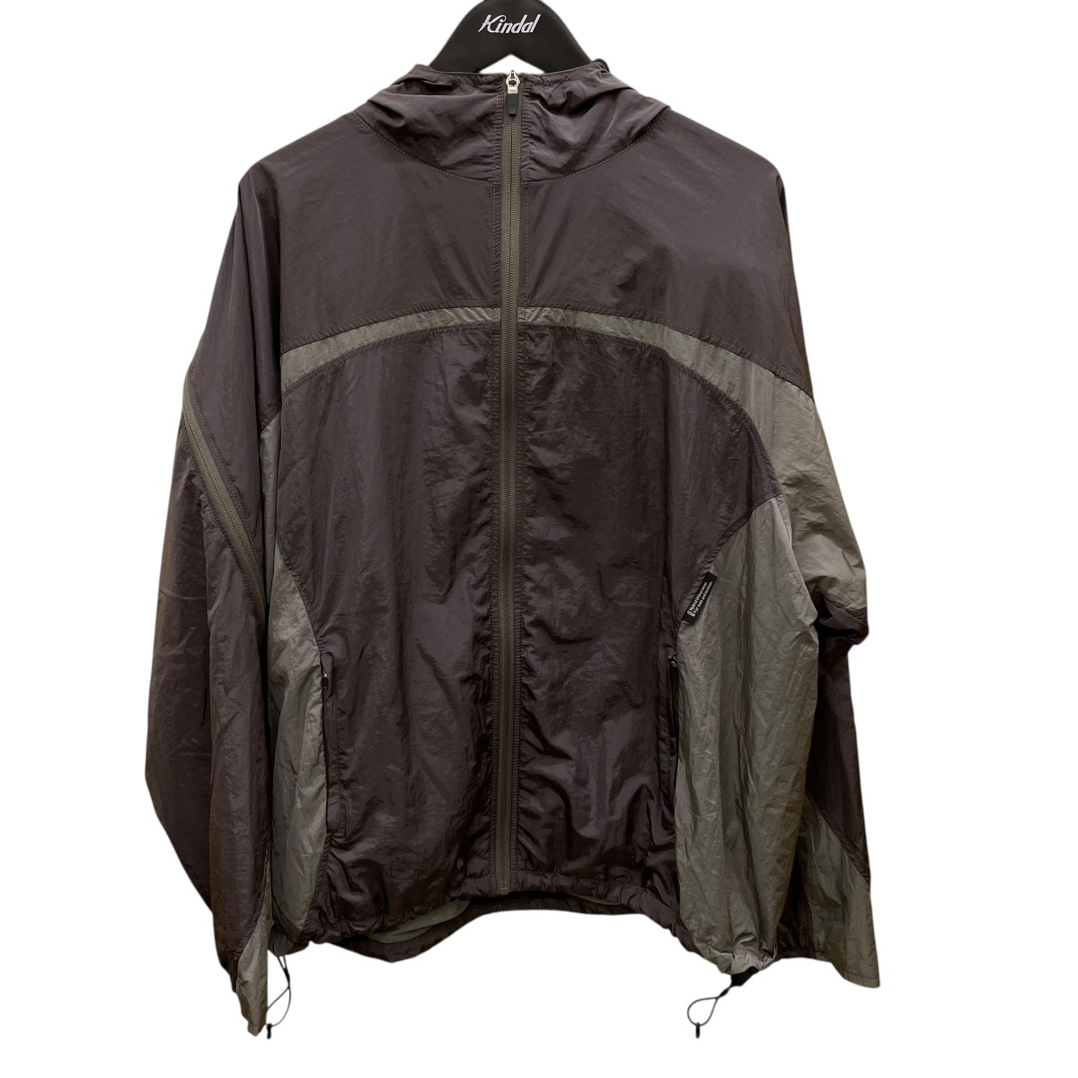 【中古】 Wizzard BACK ZIP WIND JACKET ナイロンジャケット グレー サイズ：1 【価格見直し】 15,345円
