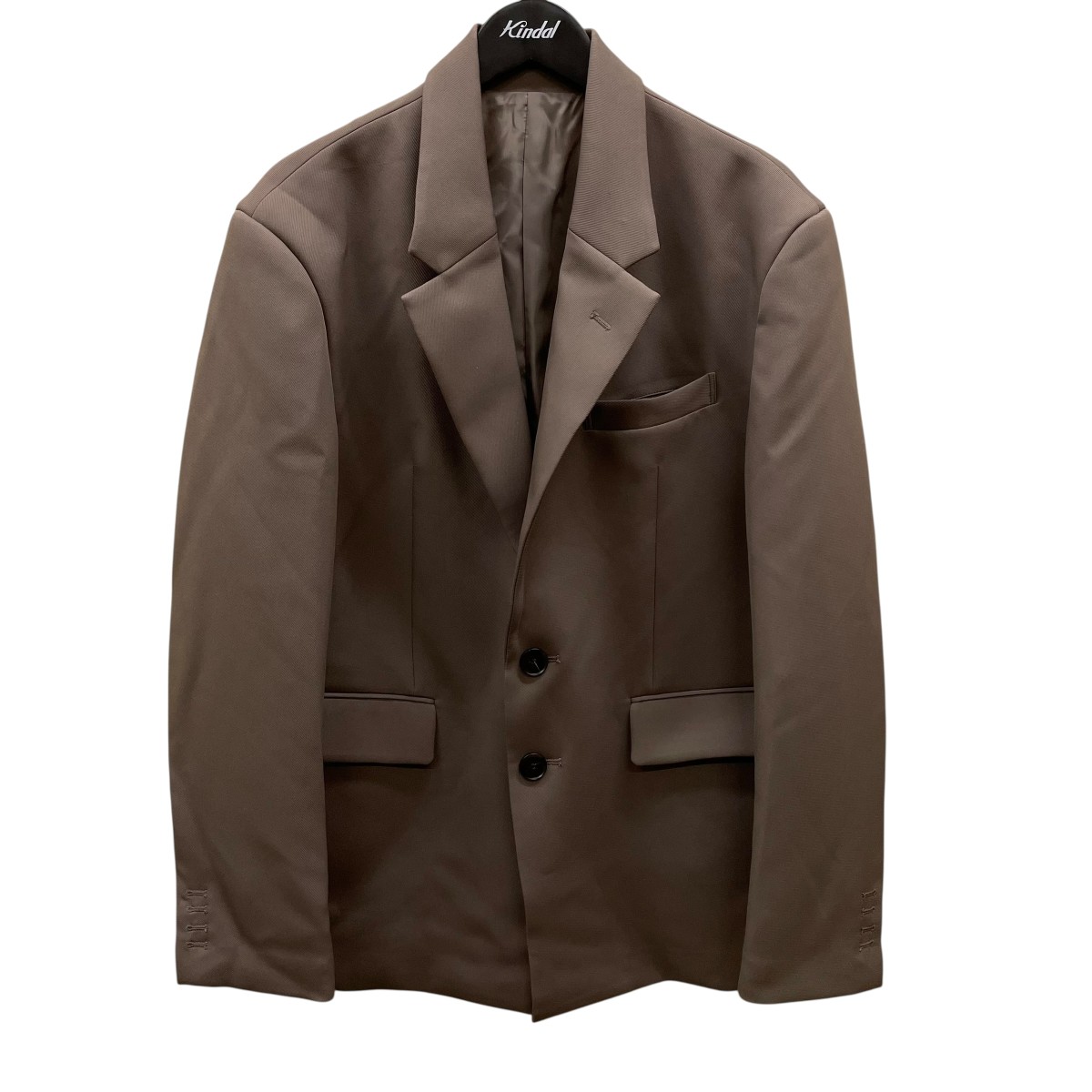 【中古】 M TO R　 BOXY SINGLE BREASTED JACKET テーラードジャケット MUV 03210 A グレー サイズ：40 【150426】（ムウトアール） 6,717円