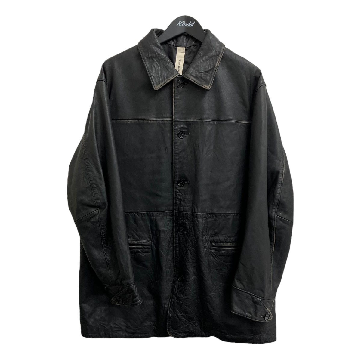 【中古】 SHINYA KOZUKA CAR OWNER ジャケット 2502SK06W ブラック サイズ：XS 【価格見直し】