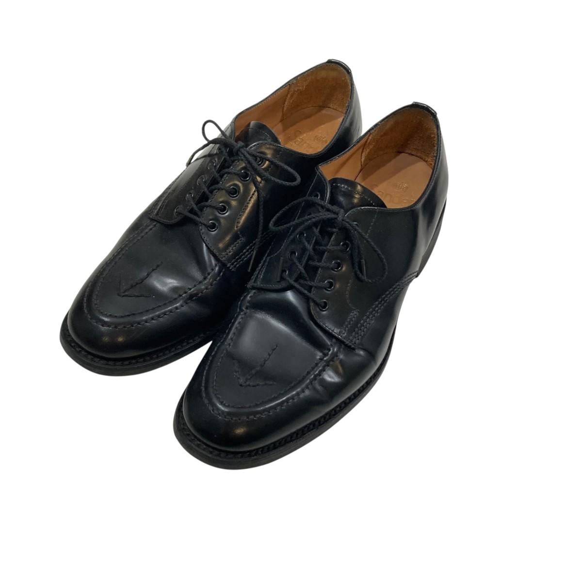 楽天市場】【中古】SANDERS×UNFOLLOWレザーシューズ 2743AOS ネイビー