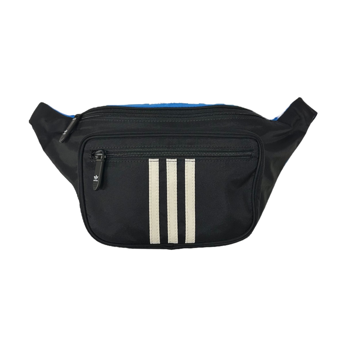 【中古】<br>adidas×BALENCIAGA<br>ウエストポーチ ブラック×ブルー<br>【価格見直し】