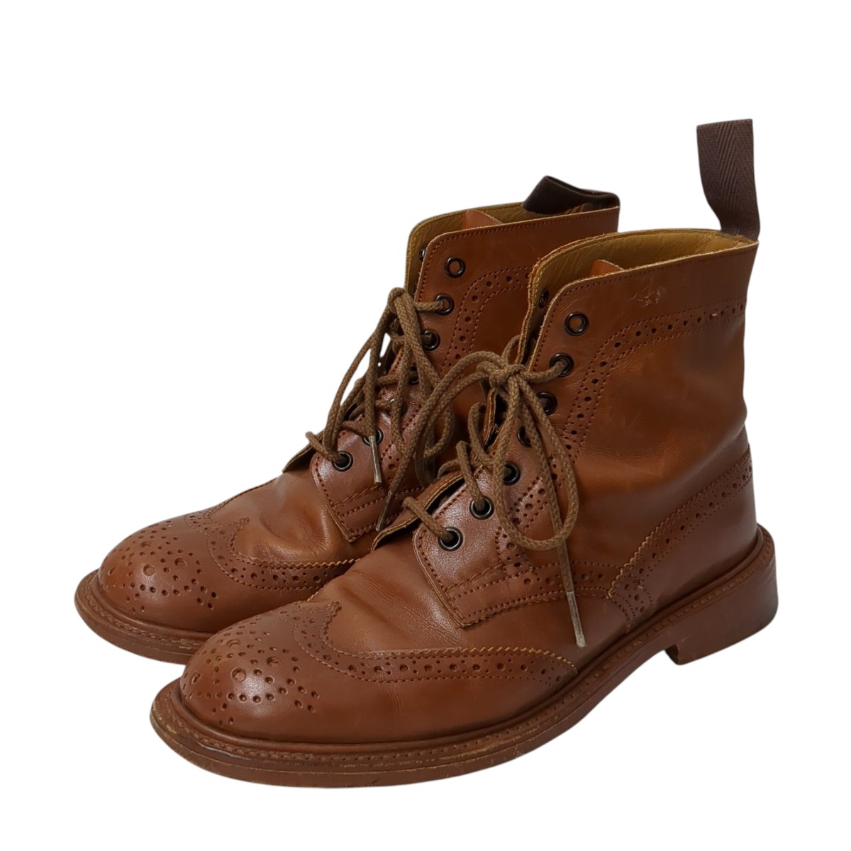 【中古】Tricker’s BOURTON 824150 ブラウン サイズ：S-4 【271025】（トリッカーズ）