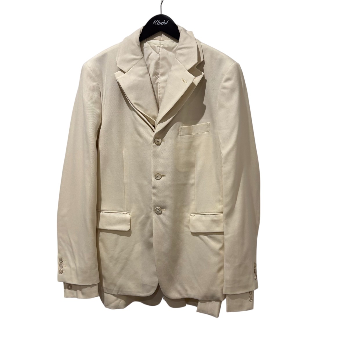 【希少】コムデギャルソンオムプリュス　ベルベット　ジャケット S 希少】コムデギャルソンオムプリュス ベルベット ジャケット S COMME