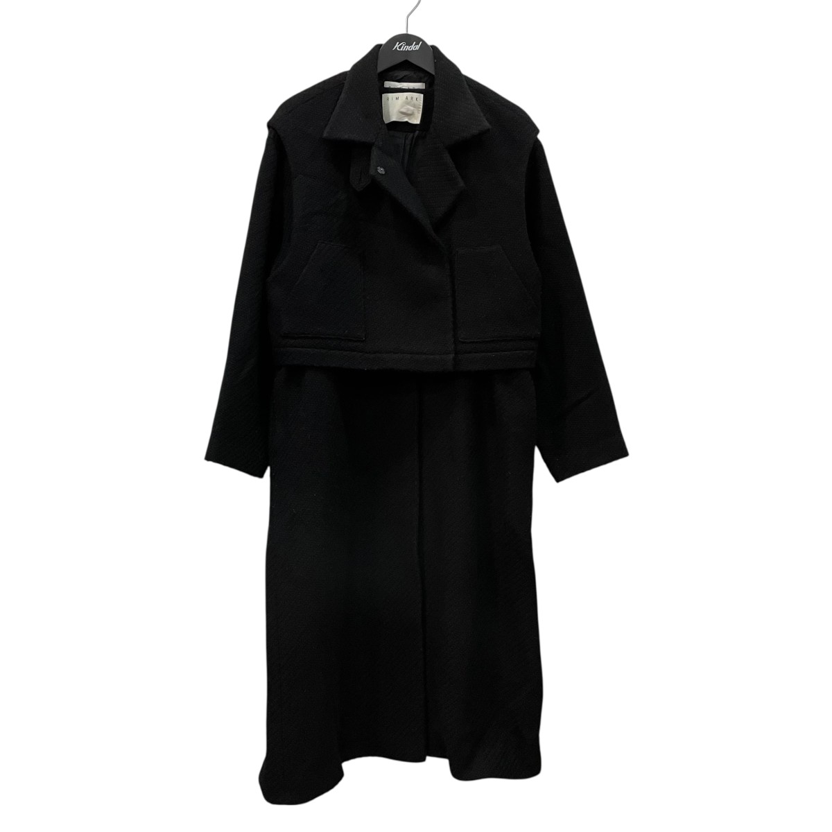 RIM.ARK Design trench short CT/コート リムアーク RIM.ARK Design trench short CT （GRY） -ファッション