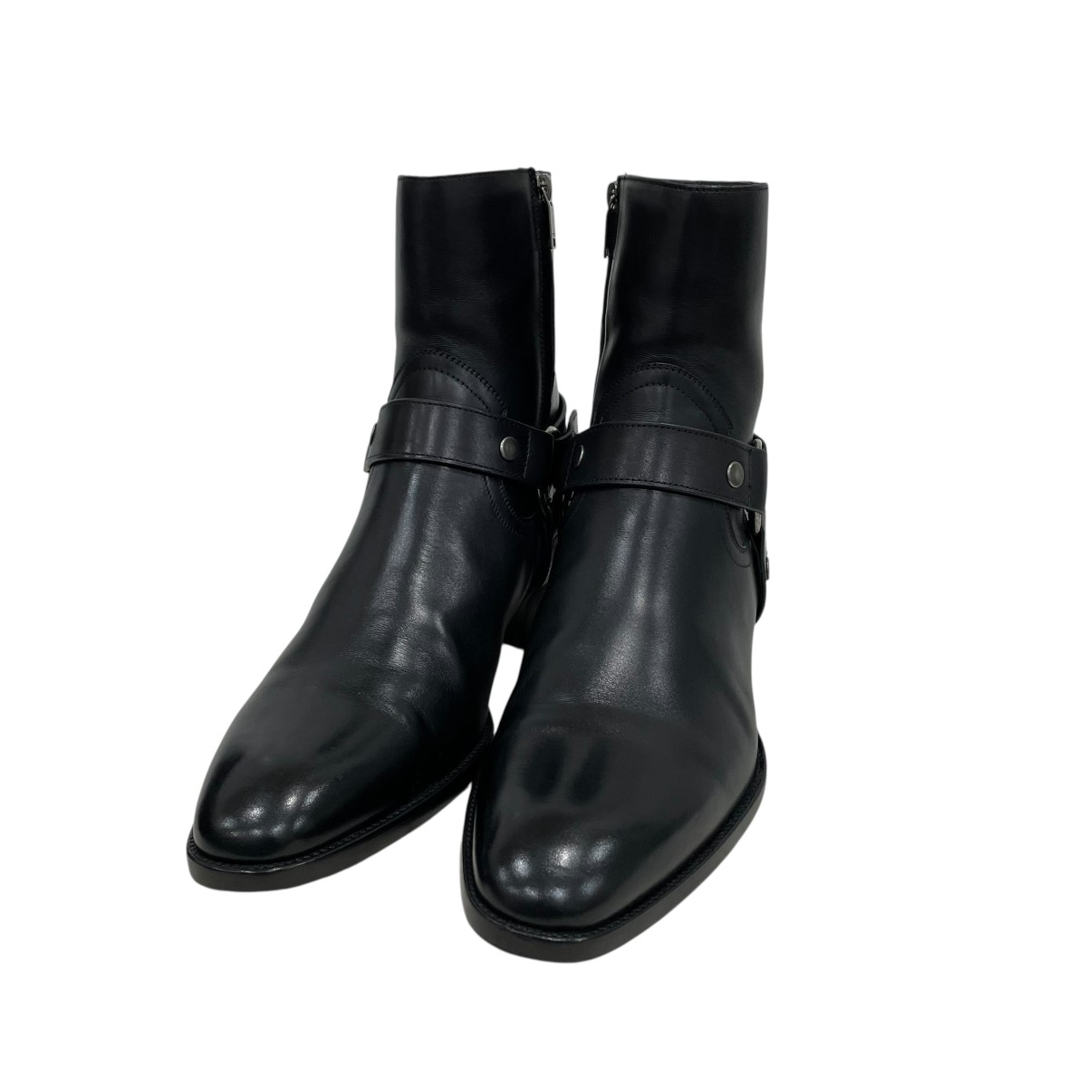 値下げしました！SAINT LAURENT PARISブラックレザーブーツ 値下げしま