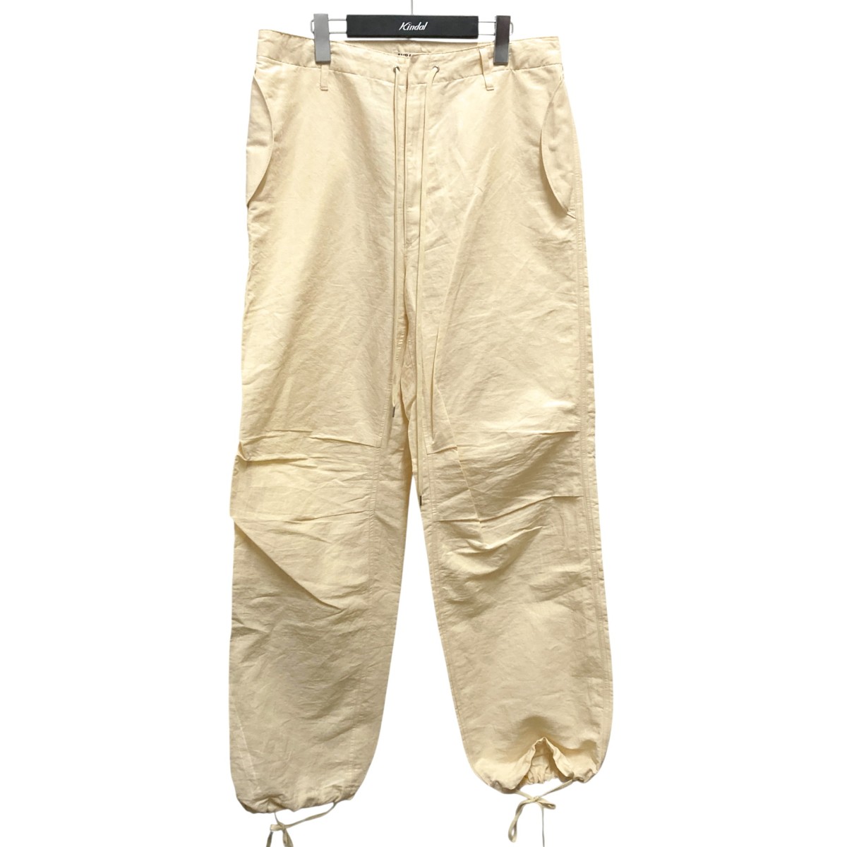 楽天市場】【中古】 AURALEE (オーラリー) LINEN GABARDINE SLACKS