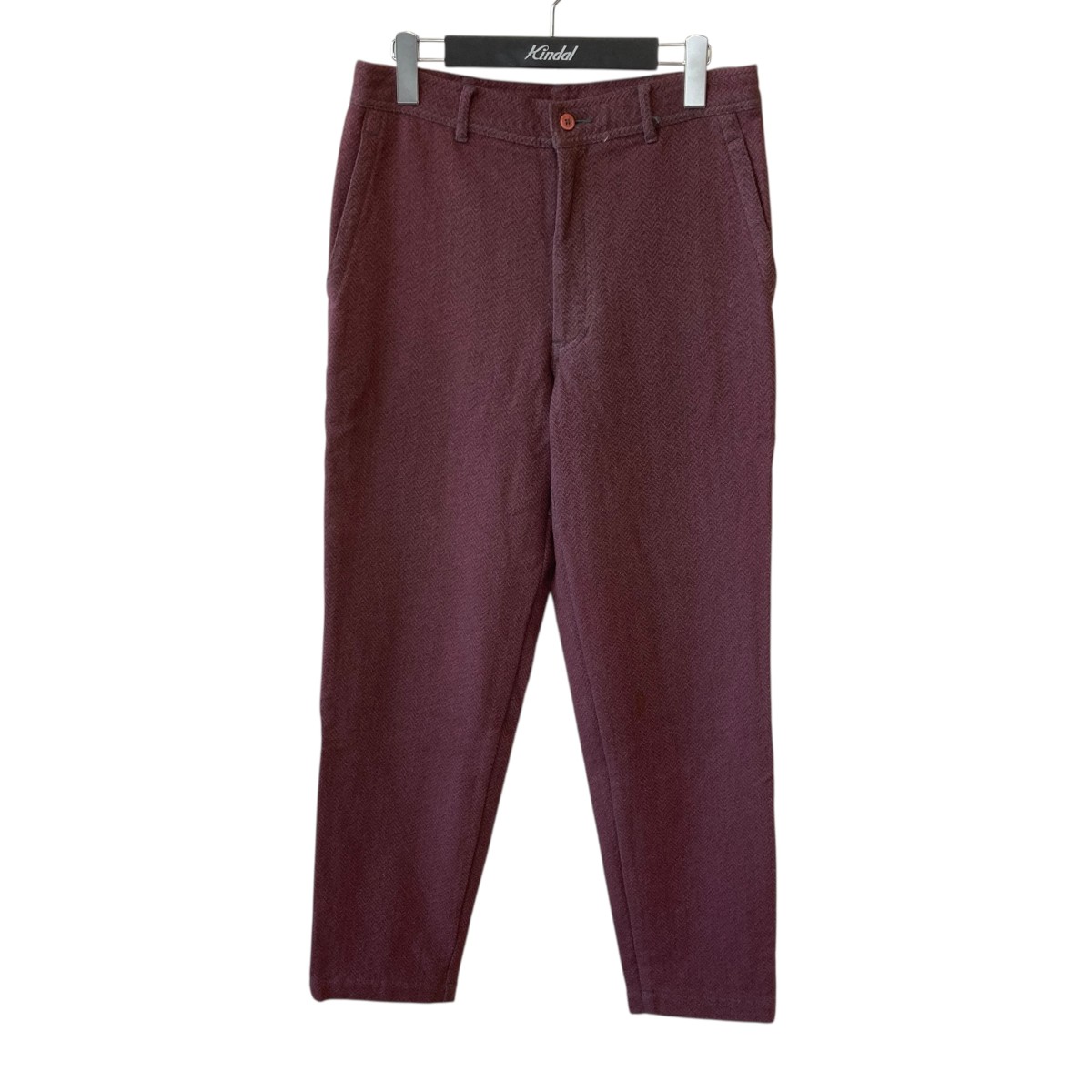 【中古】 COMME des GARCONS HOMME PLUS ヘリンボーン パンツ PP-04036S ピンク サイズ：S 【価格見直し】