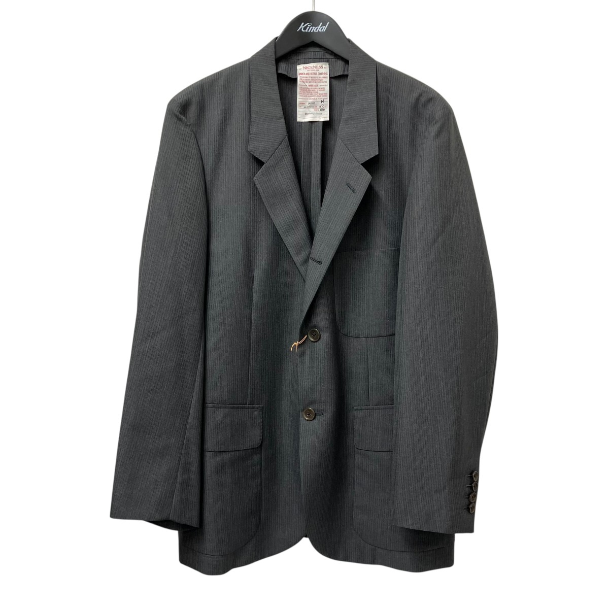 楽天市場】NICENESS ナイスネス ジャケット サイズ:M 22SS