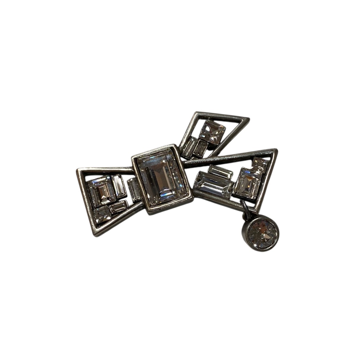 楽天市場】Rene バタフライ ブローチ クリア 新品同様【中古