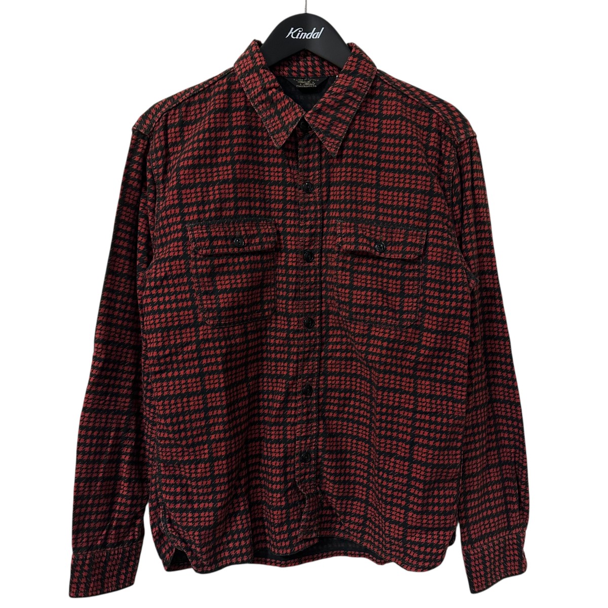 【中古】 Midorikawa 22AW LEAVERS LACE SHIRTS 総レースシャツ MID22AW SH03 ブラック サイズ：Free 【価格見直し】