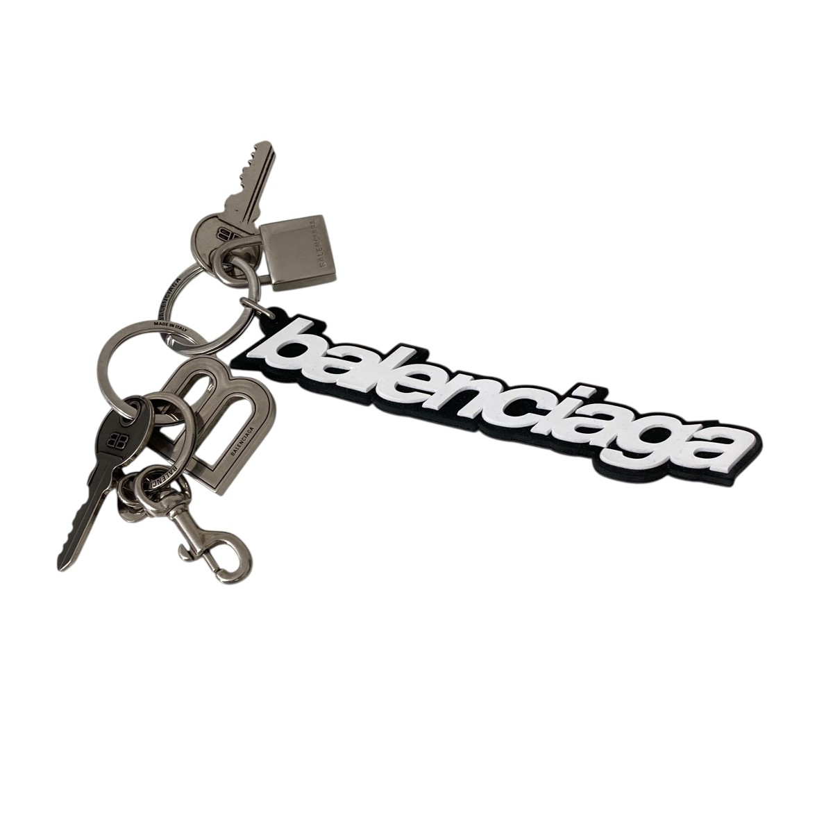 楽天市場】BALENCIAGA バレンシアガ エブリディ キーリング