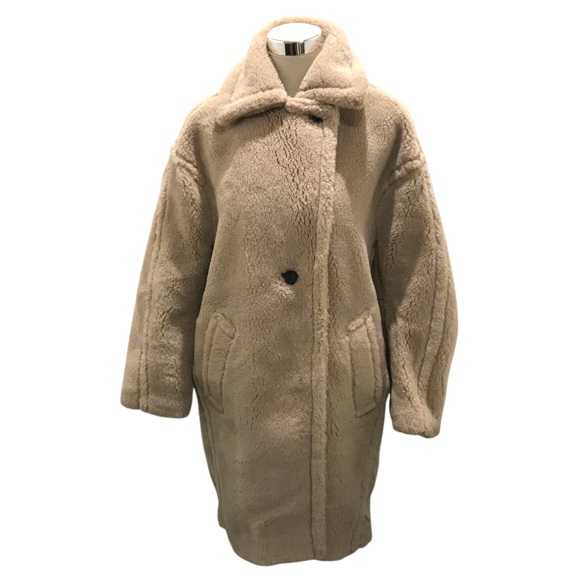 楽天市場】CINOH 【チノ】 BOA COCOON COAT BROWN (23WCO007) ボア