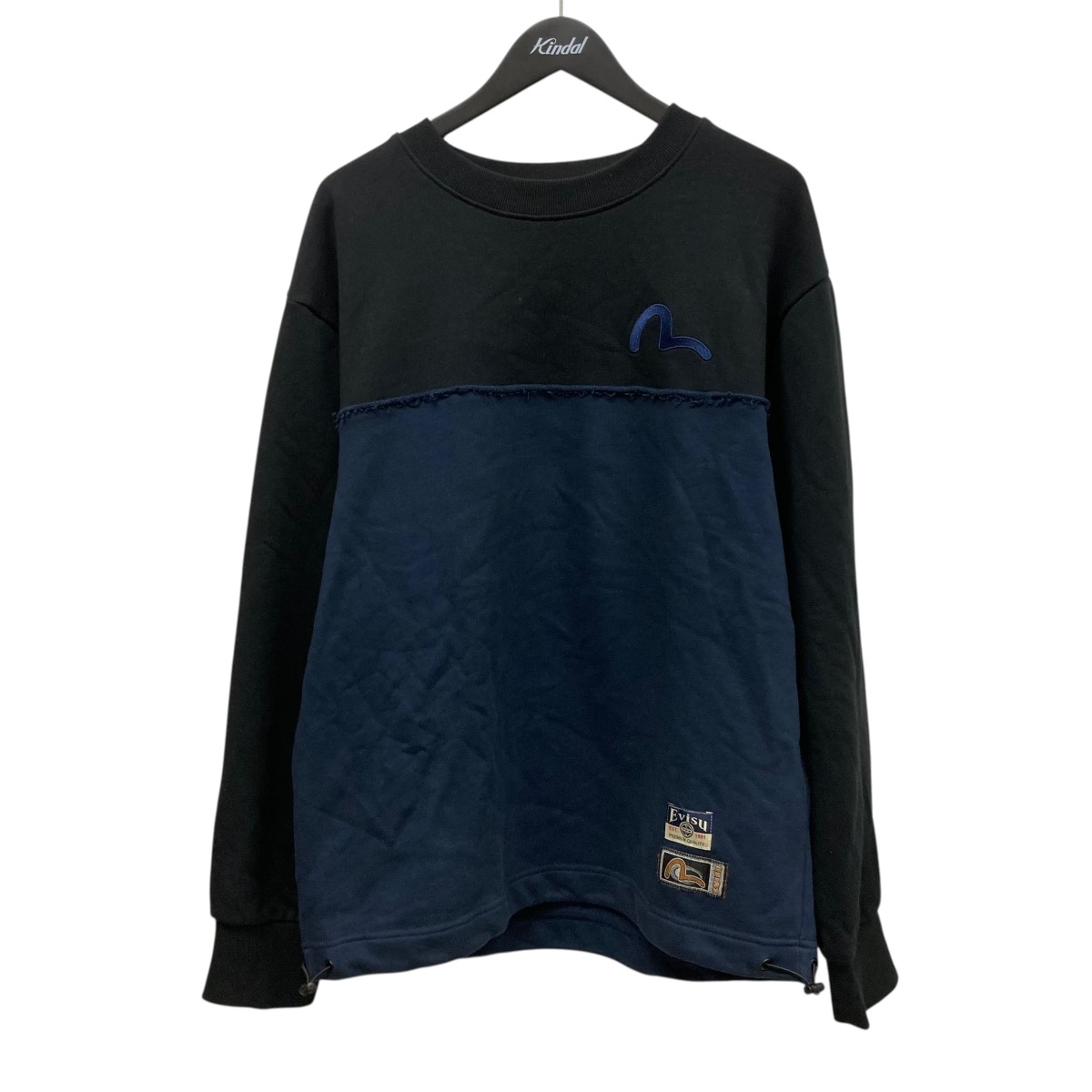 楽天市場】EVISU エヴィス YAMANE ジップパーカー 長袖 ボアフリース