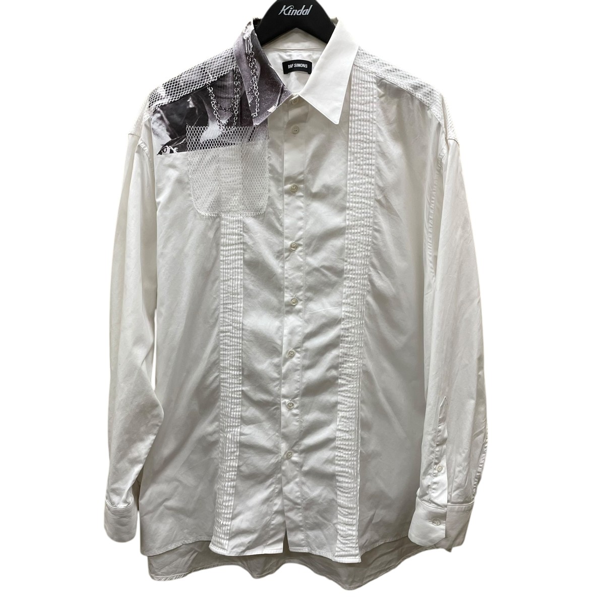 楽天市場】古着 未使用 RAF SIMONS ラフシモンズ チェック柄 長袖