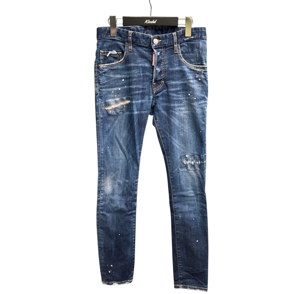 【中古】 DSQUARED2 23SS デニムパンツ S71LB1166 インディゴ サイズ：42 【価格見直し】