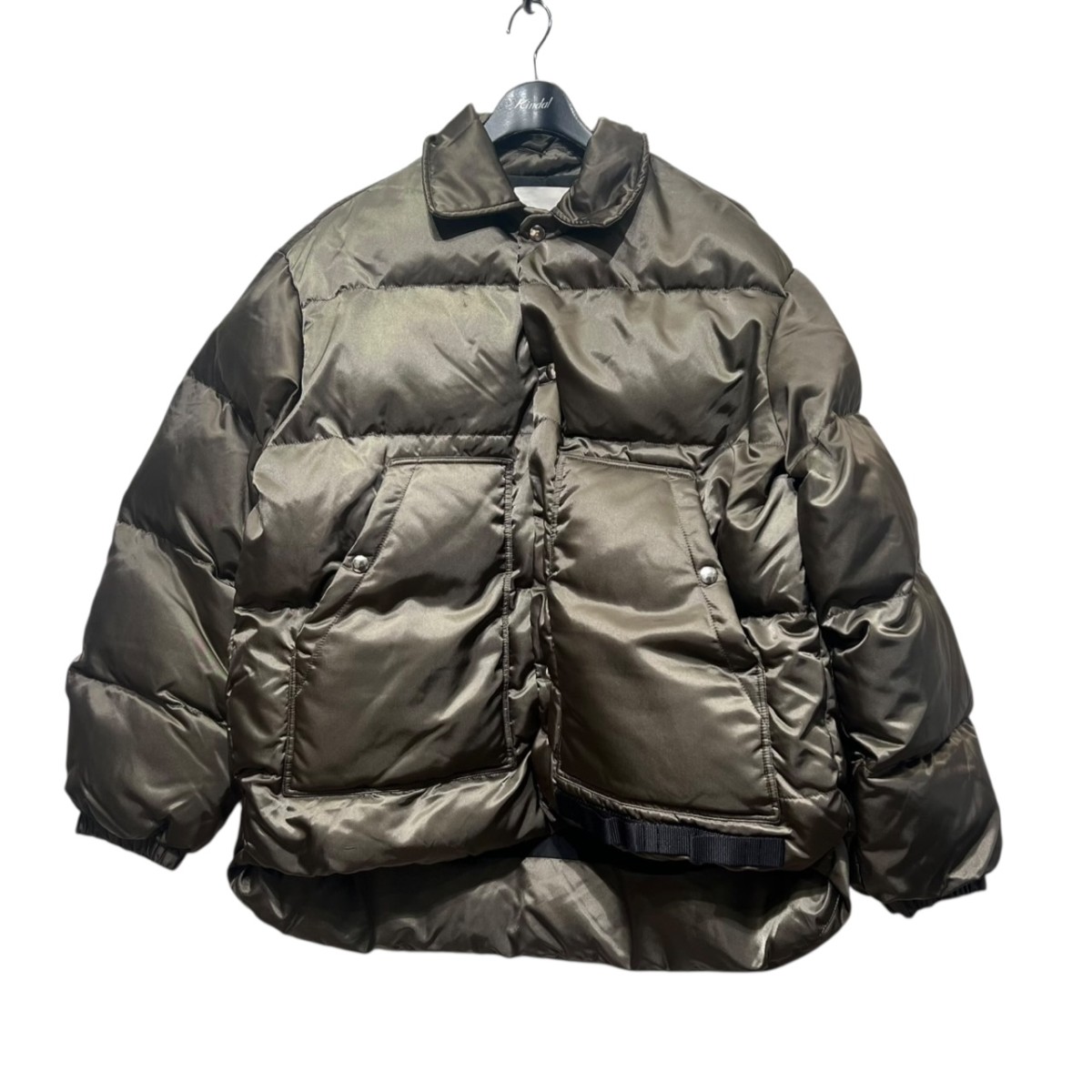 【中古】 OAMC 23AW Hemlock Jacket ダウンジャケット 23A28OAU23 オリーブ サイズ：L 【価格見直し】