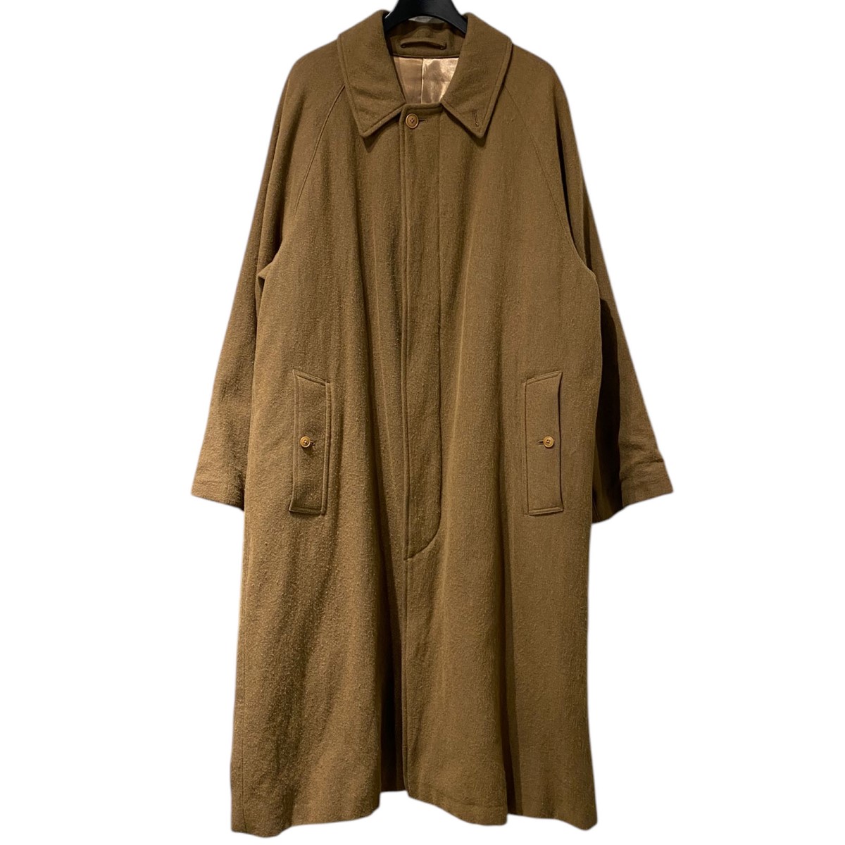 楽天市場】【中古】COMOLI | コモリ コットンシルク フーデッドコート