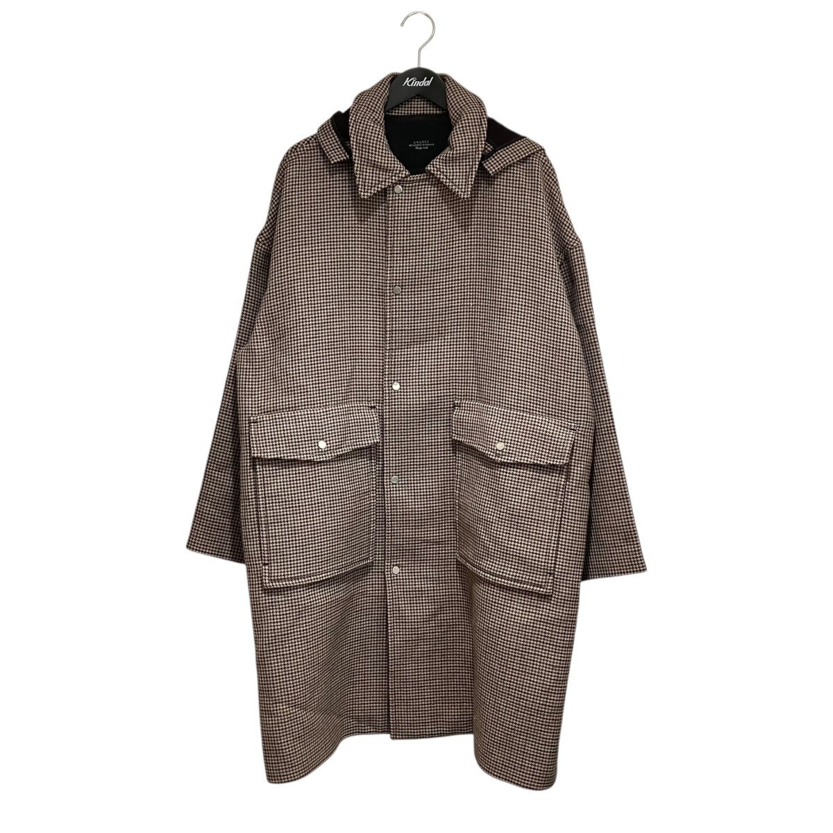 楽天市場】【中古】UNUSEDチェック柄コート Check coat US1462