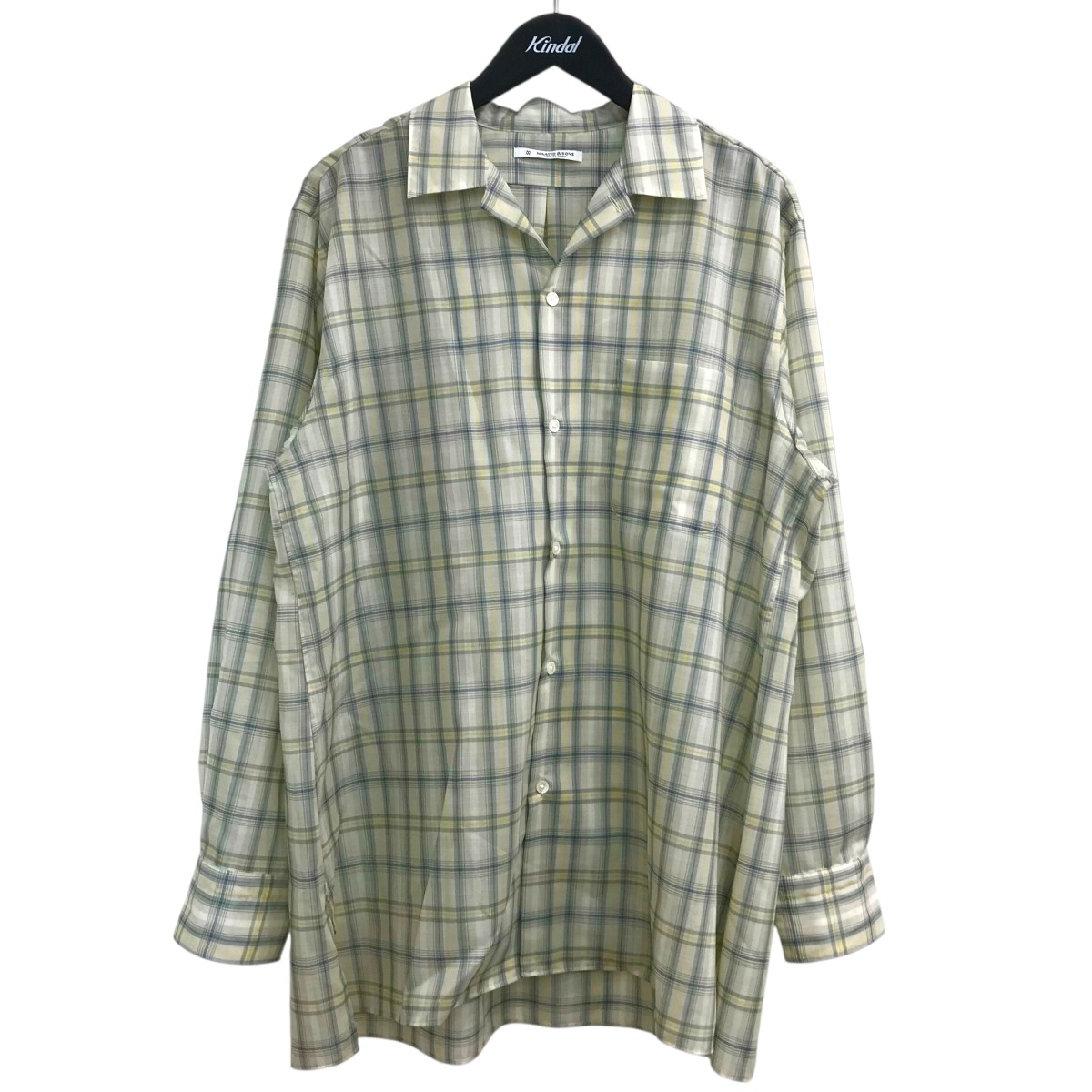 MAATEE&SONS CHARLES 長袖シャツ　サイズ3 MAATEE&SONS 