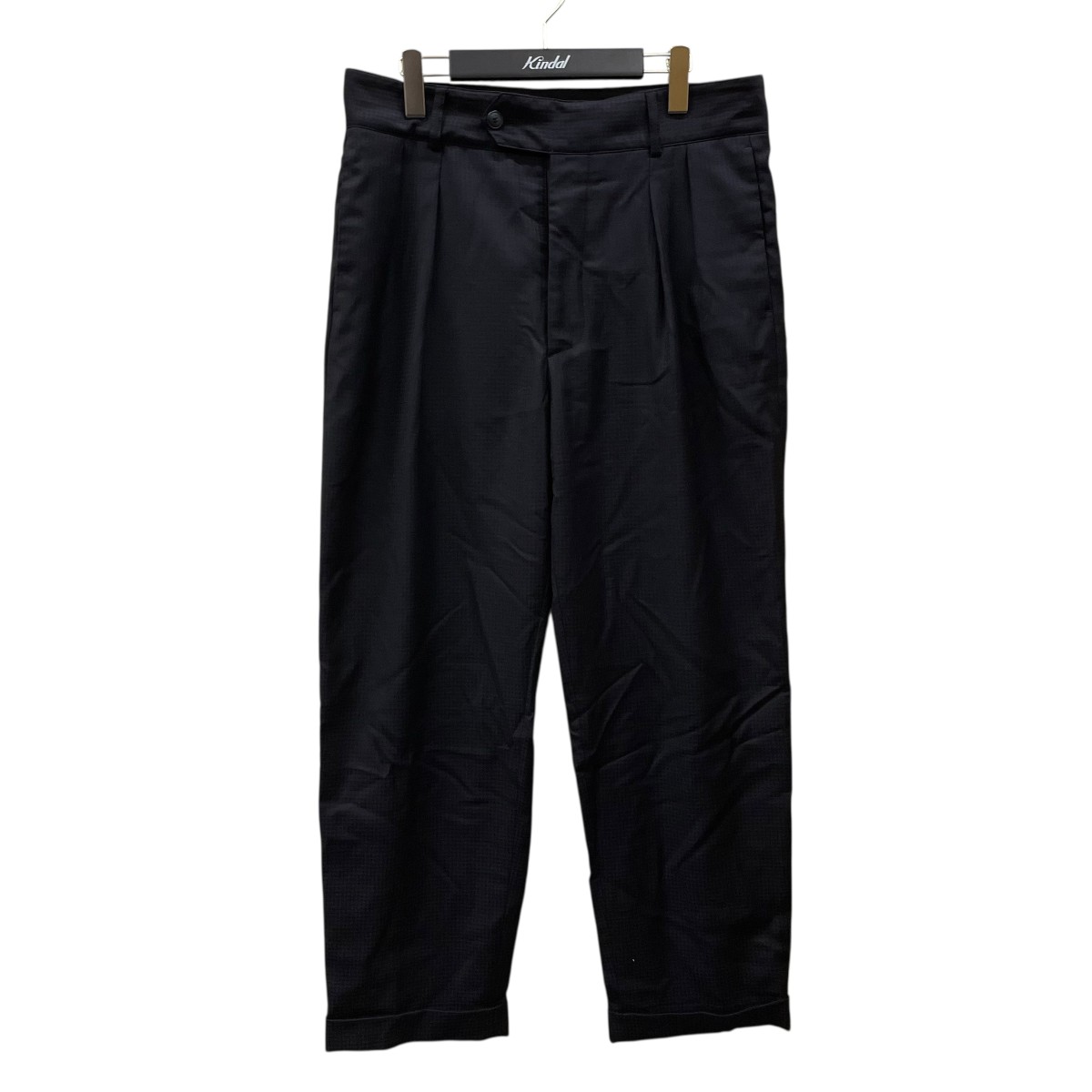 古着 GIORGIO ARMANI ブラックスラックス GIORGIO ARMANI ヴィンテージ スラックス ブラック G*G様 80s〜90s