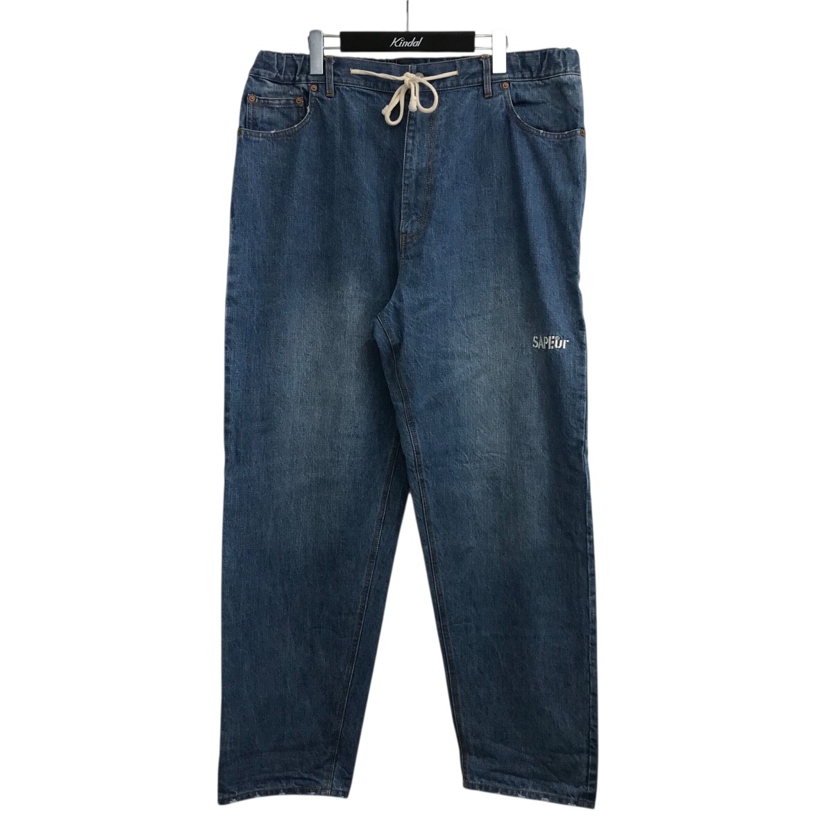 楽天市場】M【SAPEur DENIM TRACK PANTS INDIGO サプール デニム