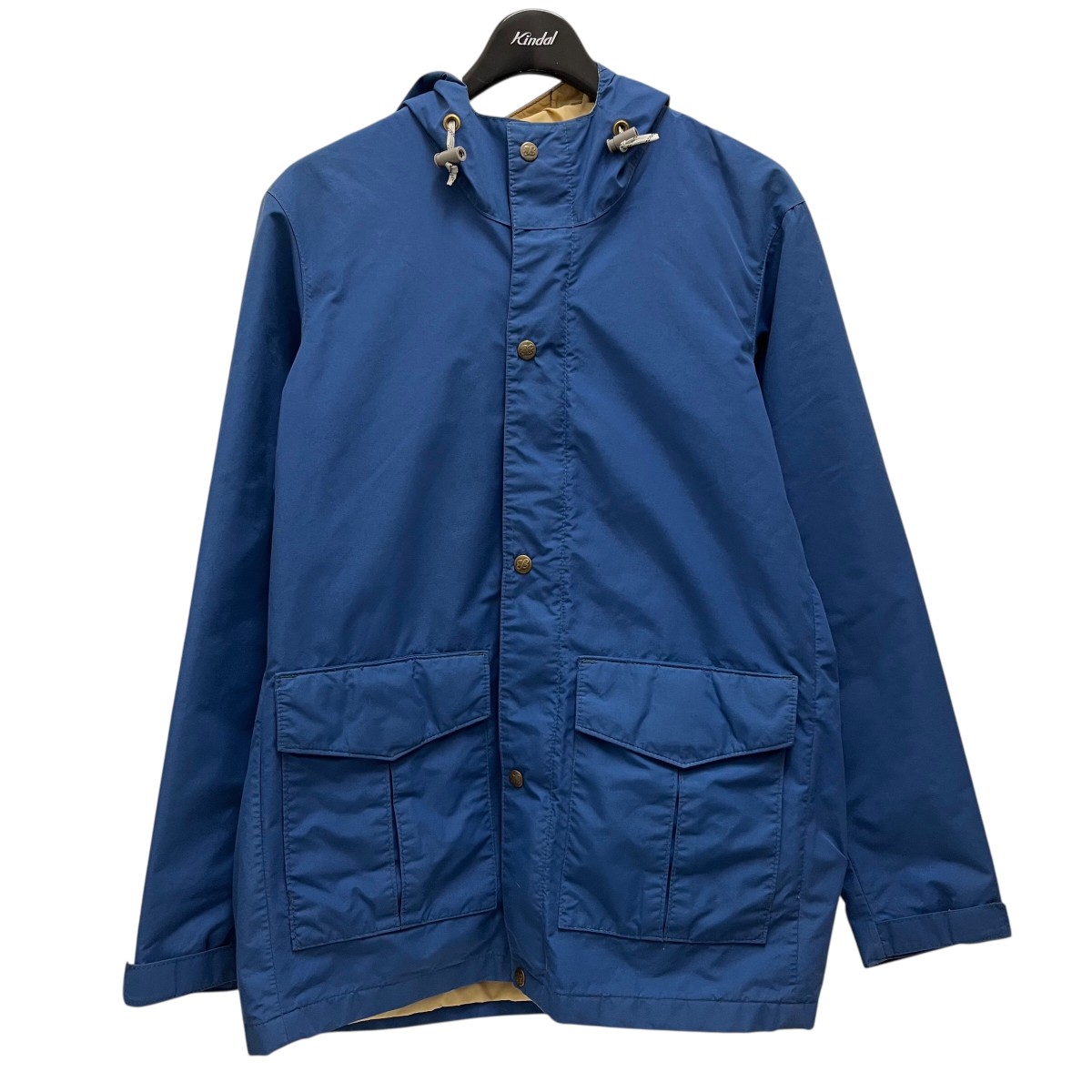 【中古】Eddie Bauer　7-80s vintage マウンテンパーカー ブルー サイズ：M 【051125】（エディーバウアー）｜ブランド古着のカインドオル