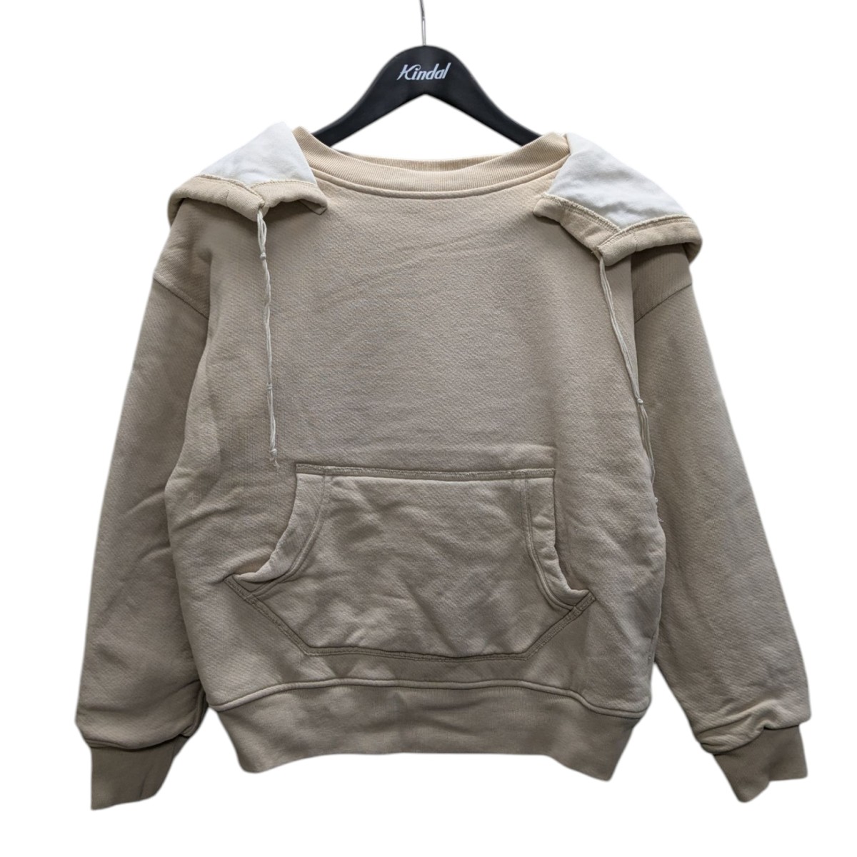 【中古】\u003cBR\u003eMaison Margiela\u003cBR\u003e25SS ティーシャツパーカー ベージュ 大きさ：S\u003cBR\u003e【通貨価値思いなおす】