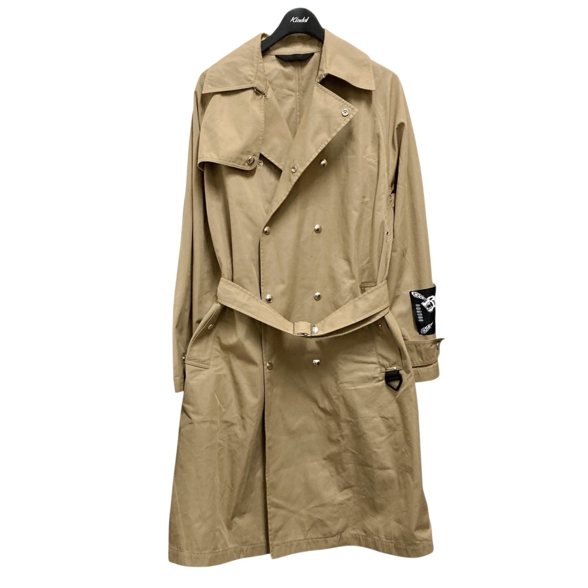 【中古】 DIESEL　 トレンチコート A00546 J JAY ベージュ サイズ：S 【061125】（ディーゼル）