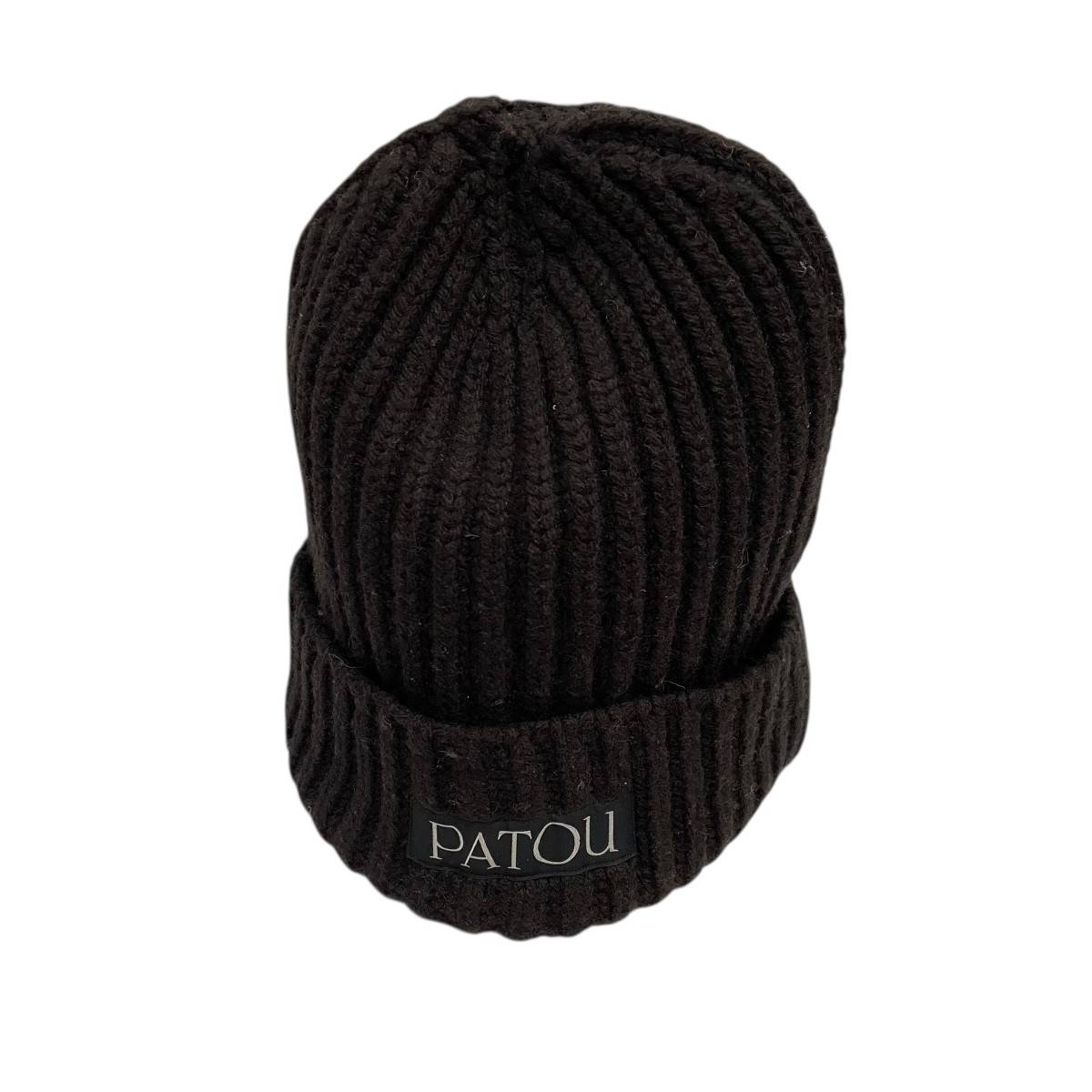 楽天市場】パトゥ PATOU 帽子 ニット帽 ビーニー KNITTED RIB BEANIE